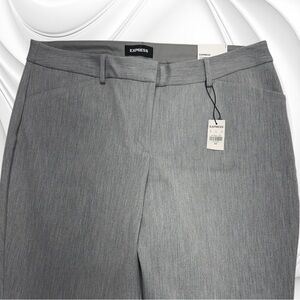 EXPRESS Women’s 14 Gray PUBLICIST BARELY BOOT Dress Pant
